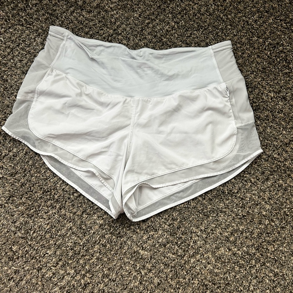 Lululemon white shorts
